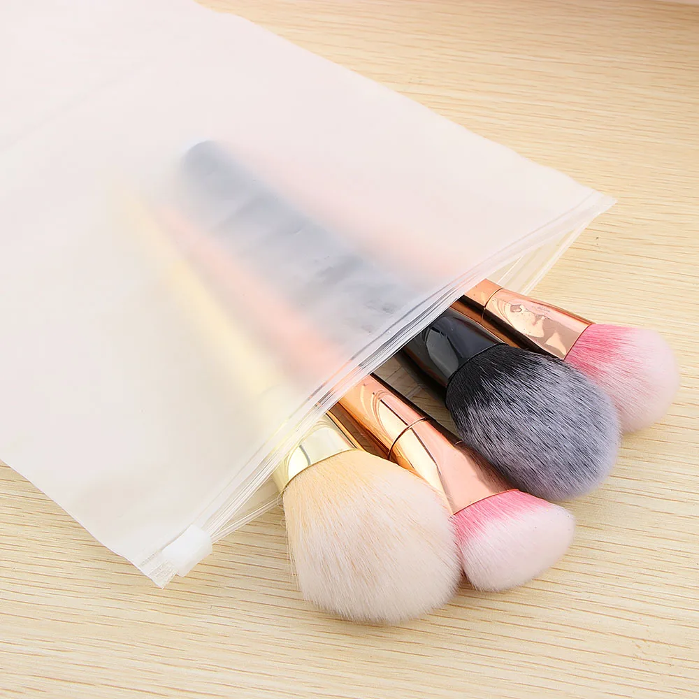 5PCS Plastic Cosmetic Bag Travel Satchel Translucent Make Up Baggage Bag Waterproof Shoes Cloth Bag Lock Storage Organizer Pouch
5PCS Plastic Cosmetic Bag Travel Satchel Translucent Make Up Baggage Bag Waterproof Shoes Cloth Bag Lock Storage Organizer Pouch