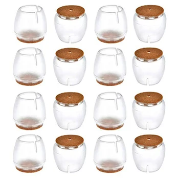16pcs Chair Leg Caps Round, Transparent Clear Silicone Table Furniture Leg Feet Tips Covers, Felt Pads, Prevent Scratche
16pcs Chair Leg Caps Round, Transparent Clear Silicone Table Furniture Leg Feet Tips Covers, Felt Pads, Prevent Scratche