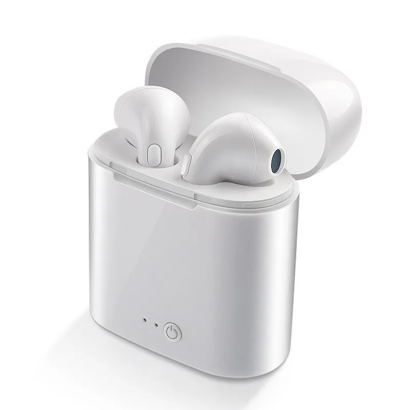 i7s TWS Mini Wireless Bluetooth Earphone Stereo Earbud Headset With Charging Box Mic For Iphone Xiaomi All Smart Phone
i7s TWS Mini Wireless Bluetooth Earphone Stereo Earbud Headset With Charging Box Mic For Iphone Xiaomi All Smart Phone