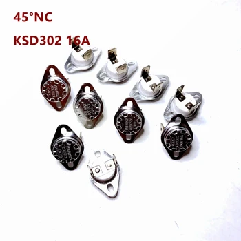 10PCS KSD301 45 Degree 16A 250V Normally Closed Ceramics Temperature Switch 45 (NC) Temperature Control Switch KSD302 16A
10PCS KSD301 45 Degree 16A 250V Normally Closed Ceramics Temperature Switch 45 (NC) Temperature Control Switch KSD302 16A