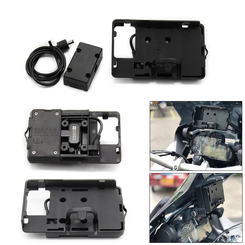 Кронштейн для навигации телефона на мотоцикле, зарядка через USB, для BMW R1200GS LC 2013-On R1200 GS ADVENTURE ADV
Кронштейн для навигации телефона на мотоцикле, зарядка через USB, для BMW R1200GS LC 2013-On R1200 GS ADVENTURE ADV