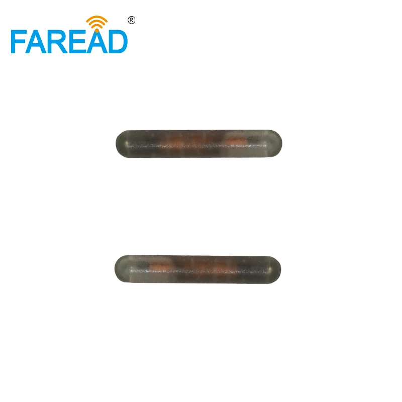 Био-стекло x40pcs 125 кГц EM тип стеклянные бирки 2 12*12 мм чип rfid