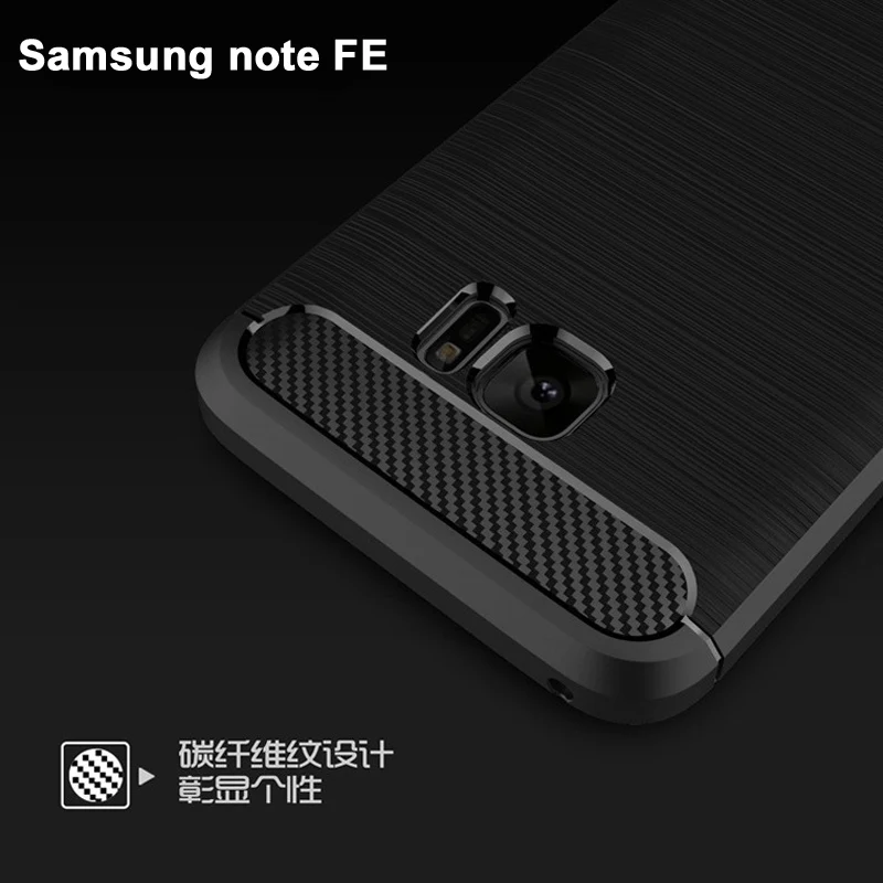 For Samsung Galaxy note FE case Wiredrawing TPU cover for Samsung Note FE case Carbon Fiber For Samsung note FE phone case
For Samsung Galaxy note FE case Wiredrawing TPU cover for Samsung Note FE case Carbon Fiber For Samsung note FE phone case