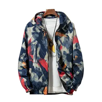 Fashion Men Jacket Coats Male Causal Hooded Camouflage Jacket Thin Windbreaker Zipper Outwear Spring Autumn Bomber Jackets men
Fashion Men Jacket Coats Male Causal Hooded Camouflage Jacket Thin Windbreaker Zipper Outwear Spring Autumn Bomber Jackets men