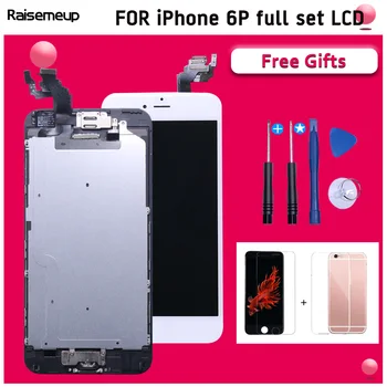 Complete Full Assembly iPhone 6 plus A1522 A1524 A1593 LCD Screen Touch Digitizer Replacement Display Front Camera home Button
Complete Full Assembly iPhone 6 plus A1522 A1524 A1593 LCD Screen Touch Digitizer Replacement Display Front Camera home Button
