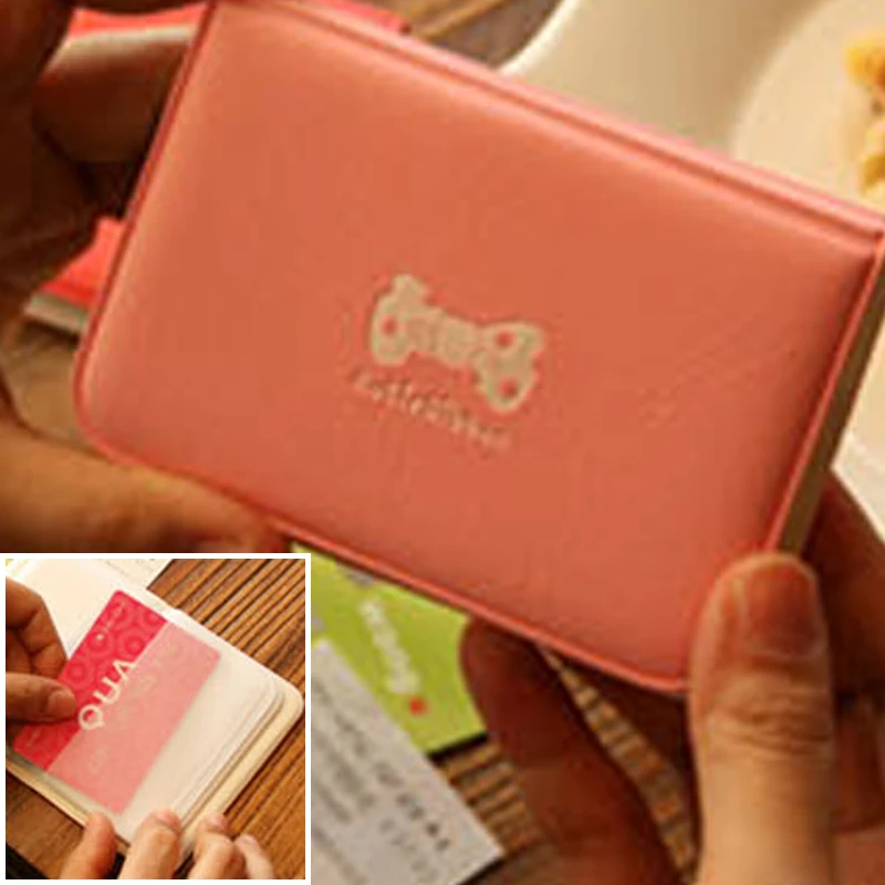 Women Cartoon Bow Ribbon Bowknot 12 Position Card Case Credit ID Bank Card Bus Card Bag Card Holder Pack Protector Ladies
Women Cartoon Bow Ribbon Bowknot 12 Position Card Case Credit ID Bank Card Bus Card Bag Card Holder Pack Protector Ladies