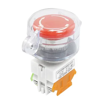 LAY37 Self Locking Contact Clear Cover Protection Red Emergency Stop Push Button Switch NO/NC
LAY37 Self Locking Contact Clear Cover Protection Red Emergency Stop Push Button Switch NO/NC