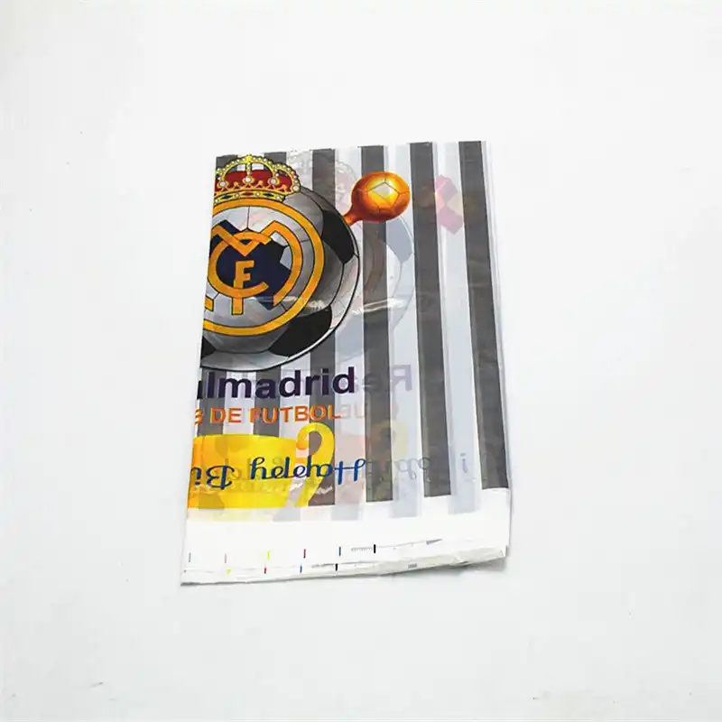 1pcs Decorations Disposable Tablewares Tablecloth Real Madrid
