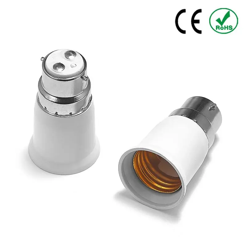 B22 to E27 Adapter B22 to E26 Lamp Holder Power Adapter Converter Base Socket LED Light Bulb Extend Extension Plug
B22 to E27 Adapter B22 to E26 Lamp Holder Power Adapter Converter Base Socket LED Light Bulb Extend Extension Plug