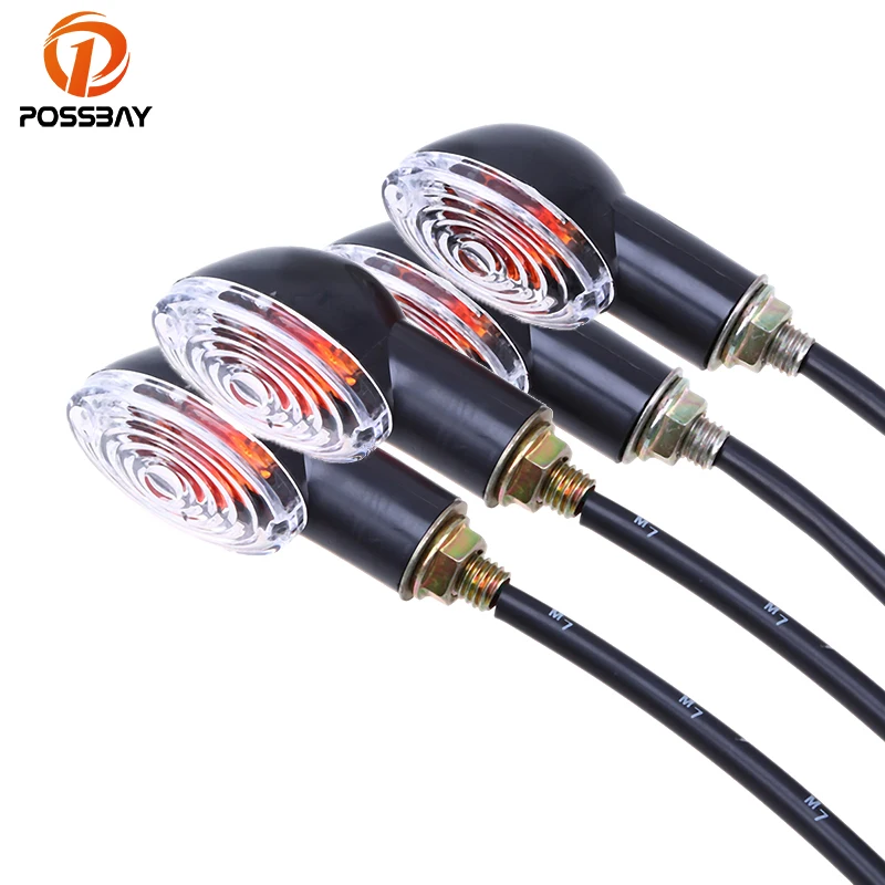 POSSBAY 4 Pcs Motorcycle LED Turn Signal Indicator Light Blinker Flasher Lamp Amber For Suzuki Honda Harley Motorbike
POSSBAY 4 Pcs Motorcycle LED Turn Signal Indicator Light Blinker Flasher Lamp Amber For Suzuki Honda Harley Motorbike