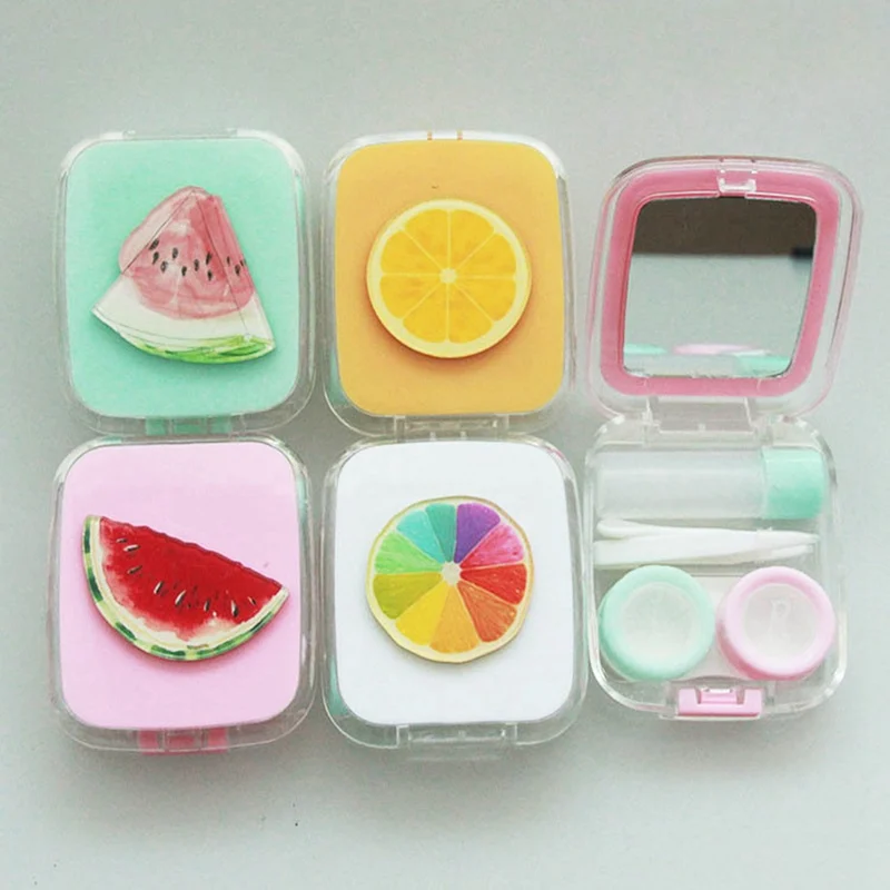 Cartoon Lens Container With Mirror Portable Cute Contact Lens Case Square Women Contact Lens Container Case
Cartoon Lens Container With Mirror Portable Cute Contact Lens Case Square Women Contact Lens Container Case