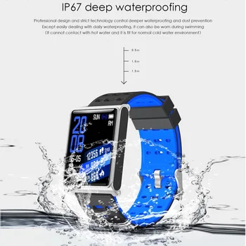 Smart Watch Glass Blood Oxygen Pressure IP67 Waterproof Activity Tracker Smart Watch
Smart Watch Glass Blood Oxygen Pressure IP67 Waterproof Activity Tracker Smart Watch
