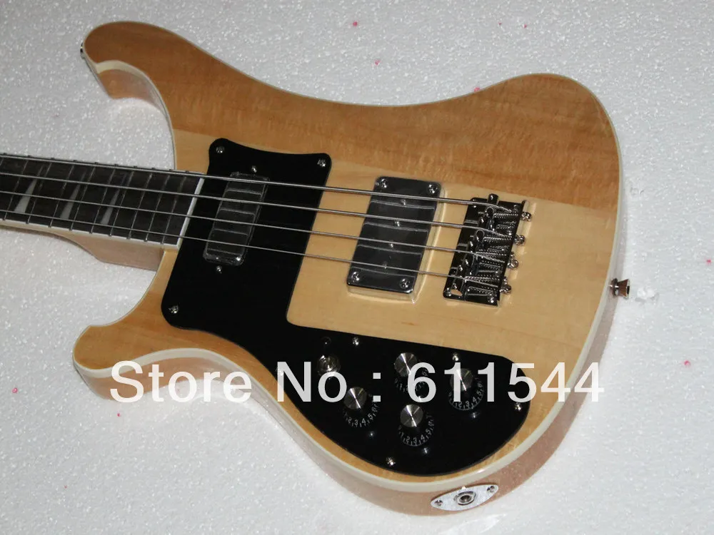 Natural Bass Guitar Newest 4 Strings 4003 Left Handed Electric Bass High Quality Wholesale
Natural Bass Guitar Newest 4 Strings 4003 Left Handed Electric Bass High Quality Wholesale
