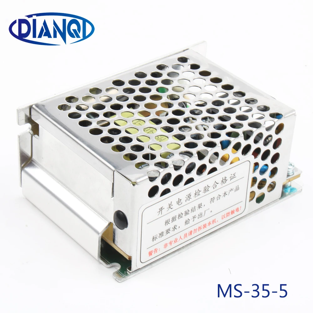DIANQI power supply unit 35W 5V 7A power suply 35W 5V mini size din led ac dc converter ms-35-5
DIANQI power supply unit 35W 5V 7A power suply 35W 5V mini size din led ac dc converter ms-35-5