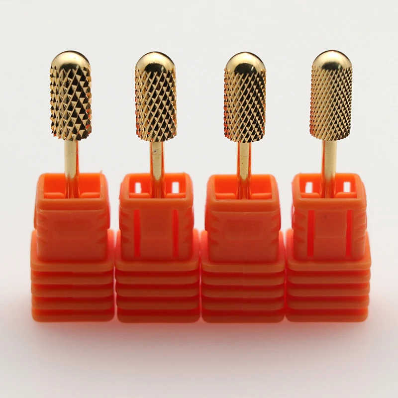 Kesinails Gold Carbide Smooth Top Burr Nail Drill Bit Electric Drill Accessories Manicure Nail Art UV LED Gel Tool
Kesinails Gold Carbide Smooth Top Burr Nail Drill Bit Electric Drill Accessories Manicure Nail Art UV LED Gel Tool