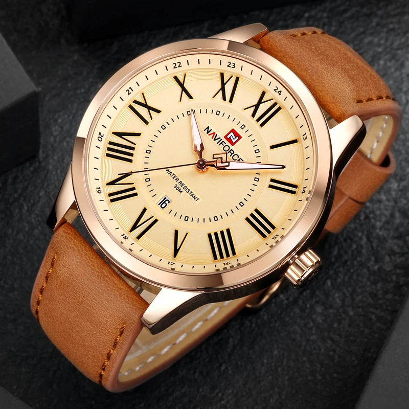 NAVIFORCE Fashion Brand Mens Watches Top Brand Luxury Quartz Watch Men 24 hour Week Date Sport Wrist Watch Male Waterproof Clock
NAVIFORCE Fashion Brand Mens Watches Top Brand Luxury Quartz Watch Men 24 hour Week Date Sport Wrist Watch Male Waterproof Clock