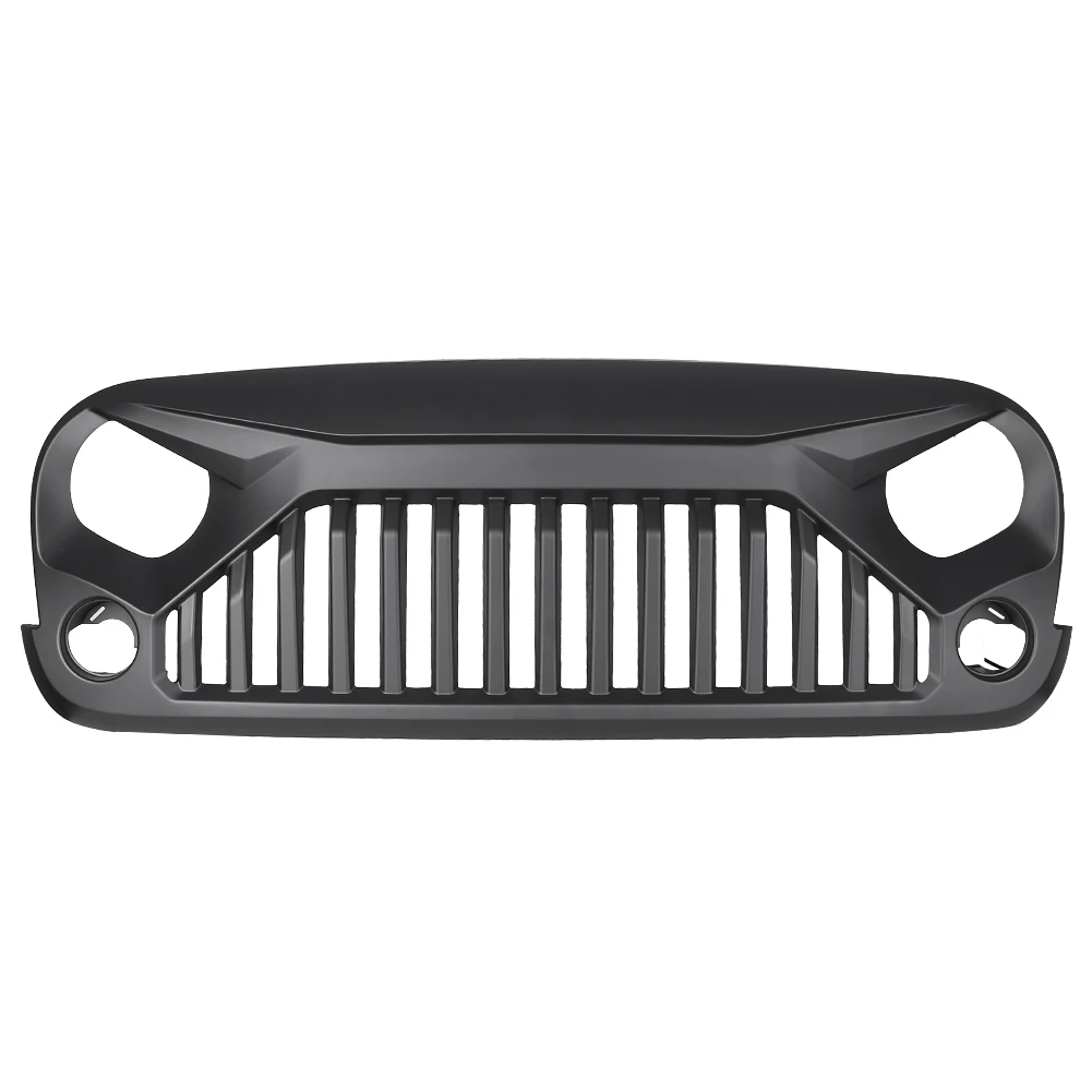 GZYF 1PC Front Grille Light Brow 2007-2017 Jeep Wrangler JK
