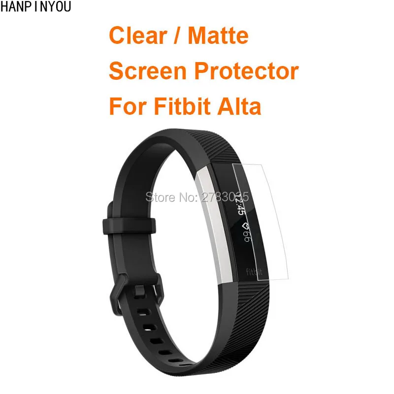 

For Fitbit Alta Smart Wristband Bracelet Clear Glossy/Anti-Glare Matte Screen Protector Protective Film Guard-Not Tempered Glass