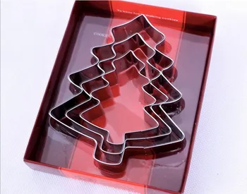 100sets/lot, 3ps/set stainless steel cake cutter mould Christmas tree Cookie mould Baking tool
100sets/lot, 3ps/set stainless steel cake cutter mould Christmas tree Cookie mould Baking tool