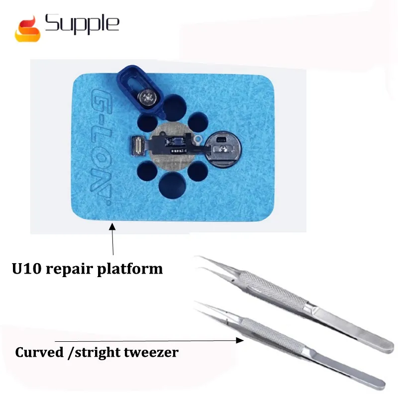 Supple Genuine for iphone7/7plus U10 IC Fingerprint home button repair fixture Maintenance platform Tool with Best IC tweezers
Supple Genuine for iphone7/7plus U10 IC Fingerprint home button repair fixture Maintenance platform Tool with Best IC tweezers