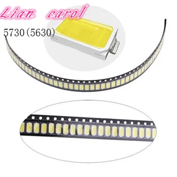 

220 pcs SMD 5730 Diode White SMD5730 0.5W LED 5630 6000k 6500k Super Bright Chip SMD5630 5730SMD 150mA PCB SMT Emitting Diode