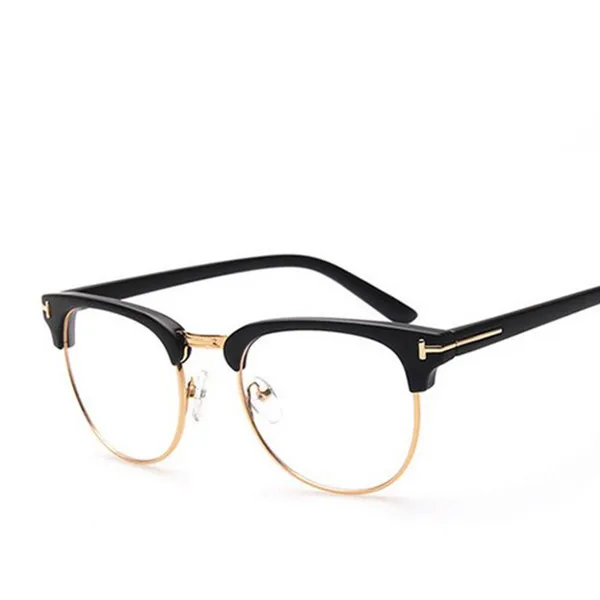 High-Quality Metal Decoration Eyeglasses Frame Men Women Optical Frames Retro Half Rim Glasses Grame Female Golden Frame
High-Quality Metal Decoration Eyeglasses Frame Men Women Optical Frames Retro Half Rim Glasses Grame Female Golden Frame