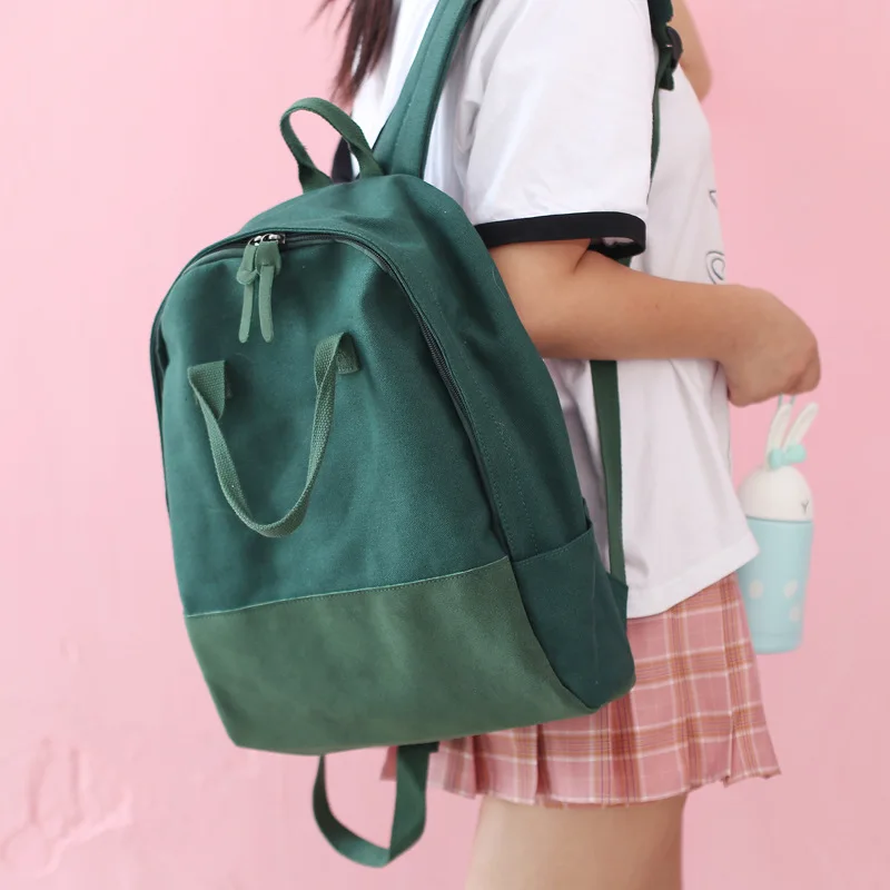2019 Canvas Backpack Women Casual Simple Fashion Youth Travel Backpack Leisure School Bag Rucksacks For Teen Girl Shoulder Bag
2019 Canvas Backpack Women Casual Simple Fashion Youth Travel Backpack Leisure School Bag Rucksacks For Teen Girl Shoulder Bag