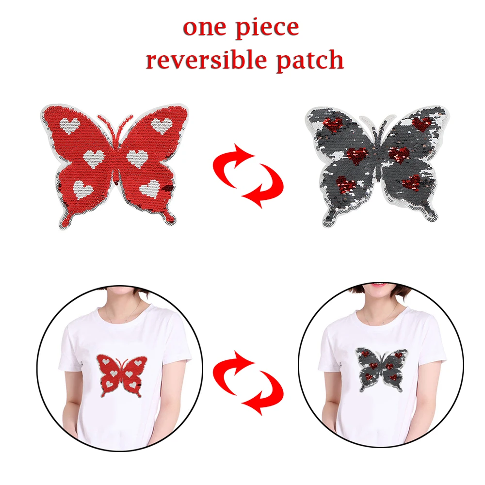1PC Butterfly Patch Iron On Or Sew Fabric Sticker For Clothes Badge Embroidered Appliques
1PC Butterfly Patch Iron On Or Sew Fabric Sticker For Clothes Badge Embroidered Appliques