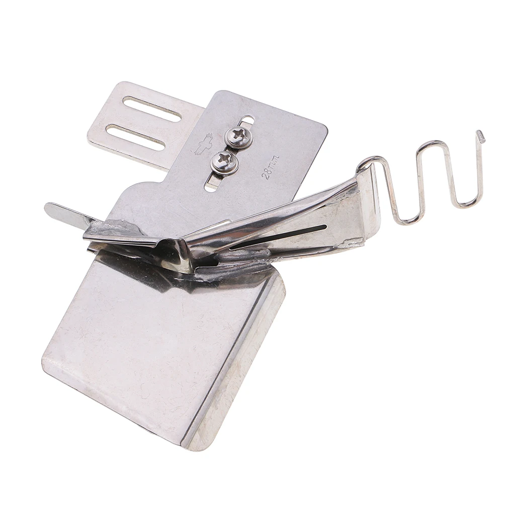 Double Cylinder Fold Edge Binder Attachment Folder Tape Binder for Industrial Sewing Machines
