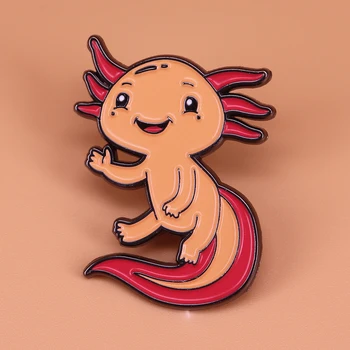 Axolotl enamel pin hexagon fish brooch amphibian axolotl badge marine animal jewelry cute pins women girlfriend gift
Axolotl enamel pin hexagon fish brooch amphibian axolotl badge marine animal jewelry cute pins women girlfriend gift
