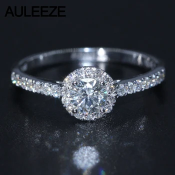 Halo 0.3CT Moissanite Engagement Ring 925 Sterling Silver Jewelry Lab Grown Diamond Wedding Rings For Women Silver Jewelry
Halo 0.3CT Moissanite Engagement Ring 925 Sterling Silver Jewelry Lab Grown Diamond Wedding Rings For Women Silver Jewelry