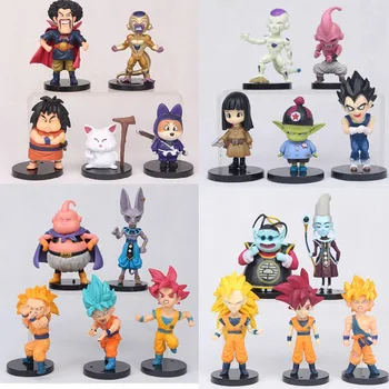20pcs / set Dragon Ball Z Super Saiyan Son Goku Vegeta Bund Freeza Beerus PVC Action Figures Model Kawaii Toy Gifts For Children
20pcs / set Dragon Ball Z Super Saiyan Son Goku Vegeta Bund Freeza Beerus PVC Action Figures Model Kawaii Toy Gifts For Children