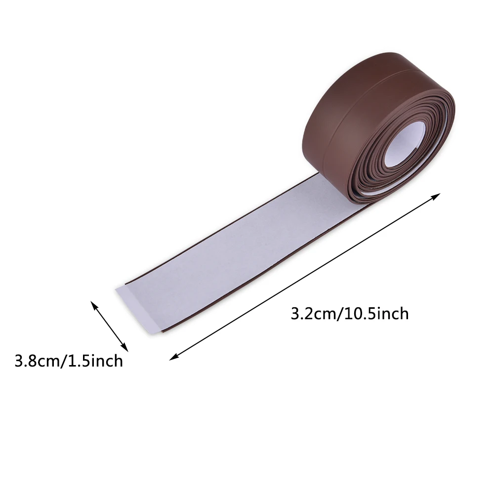 Wall Caulk Sealing Tape Sticker Strip Waterproof Kitchen Corner Organizer Sealant Mildew Resistant Sink Tape Bathroom Accessory (2)