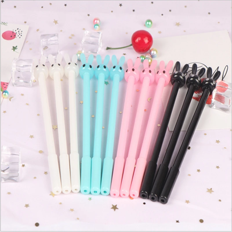 4 Colors Lovely Plastic Gel Pen Cartoon Rabbit Pen Cute Neutral Pens For Writing Kids Gift Korean Stationery School Supplies
4 Colors Lovely Plastic Gel Pen Cartoon Rabbit Pen Cute Neutral Pens For Writing Kids Gift Korean Stationery School Supplies