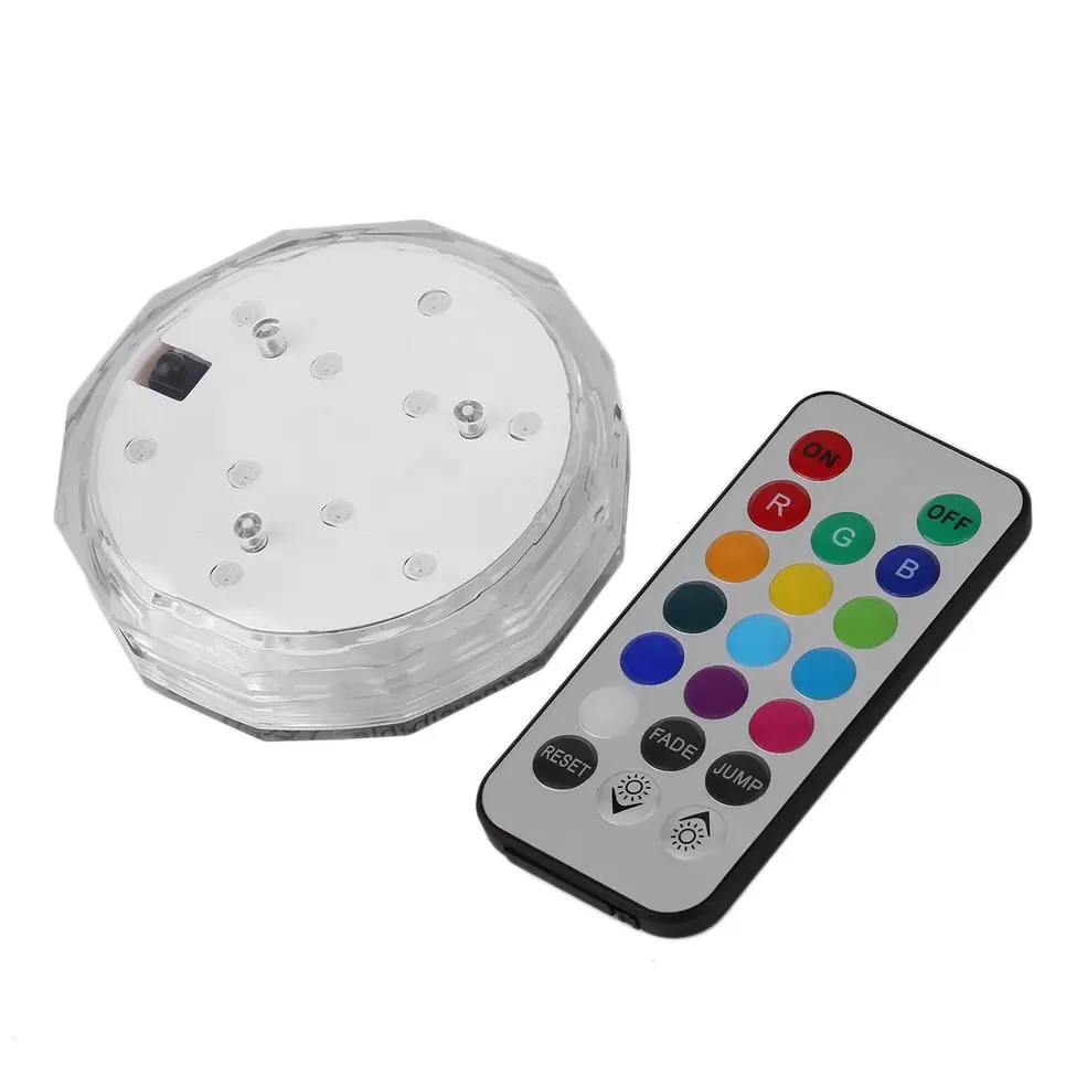 10 PCS LED Pond Night Light Underwater Waterproof RGB AA Battery Swimming Pool Light
10 PCS LED Pond Night Light Underwater Waterproof RGB AA Battery Swimming Pool Light