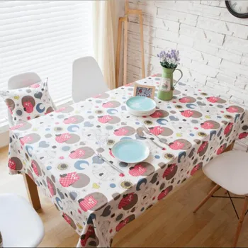 100% Waterproof Cotton Linen Cartoon Printing Tablecloths Splashproof Indoor Outdoor Picnic Table Covers for Everyday Use
100% Waterproof Cotton Linen Cartoon Printing Tablecloths Splashproof Indoor Outdoor Picnic Table Covers for Everyday Use