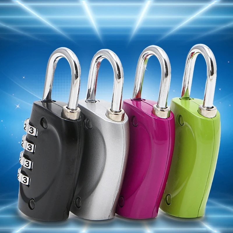4 Dial Digit Password Lock Combination Suitcase Luggage Metal Code Password Locks Padlock Travel Safe Anti-Theft Cijfersloten
4 Dial Digit Password Lock Combination Suitcase Luggage Metal Code Password Locks Padlock Travel Safe Anti-Theft Cijfersloten