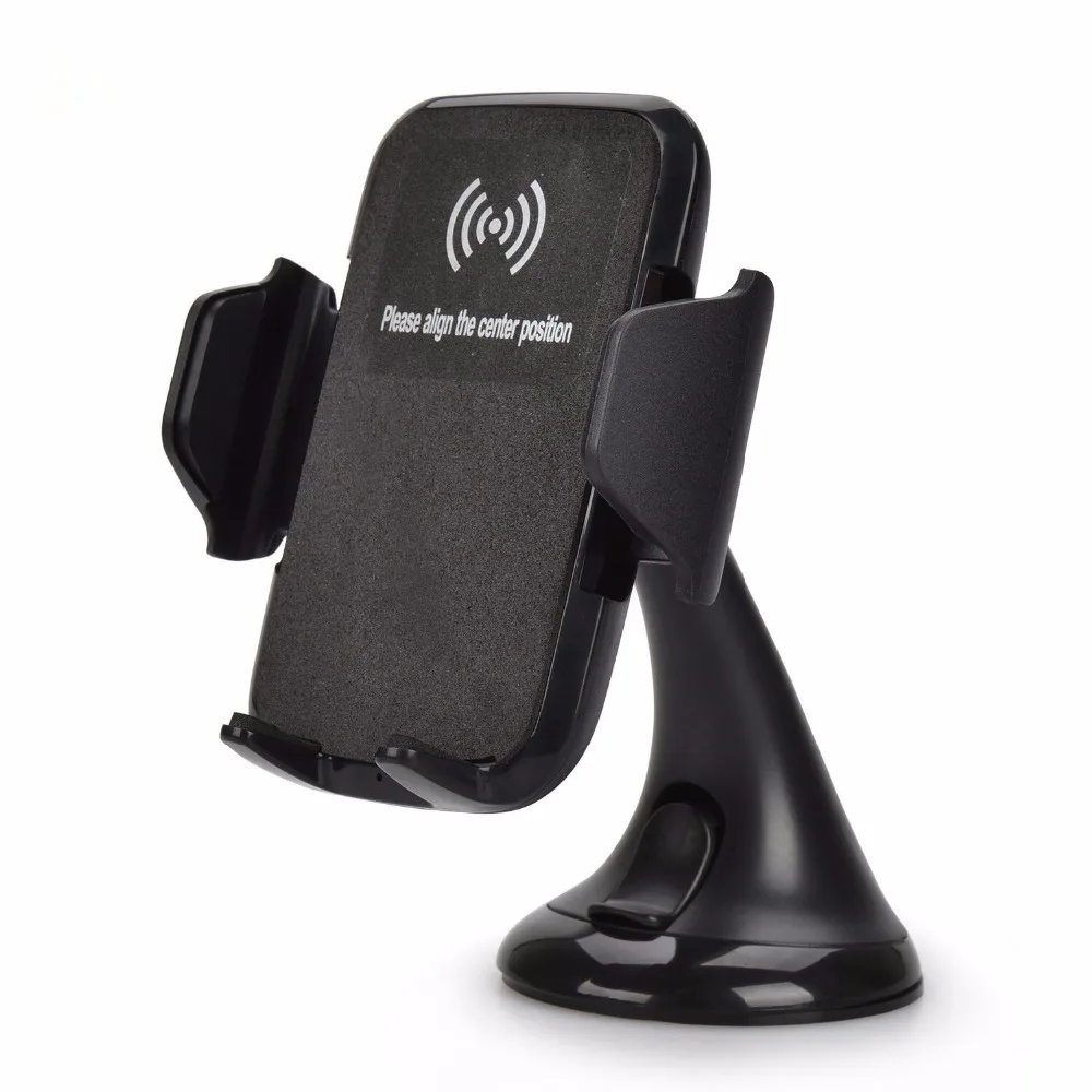 Qi Wireless Dock Charger on Vehicle for iPhone X 8 Plus 4-5.7inch Cell Phone Charge Pad 360 Degree Rotation for Galaxy S6 Edge
Qi Wireless Dock Charger on Vehicle for iPhone X 8 Plus 4-5.7inch Cell Phone Charge Pad 360 Degree Rotation for Galaxy S6 Edge