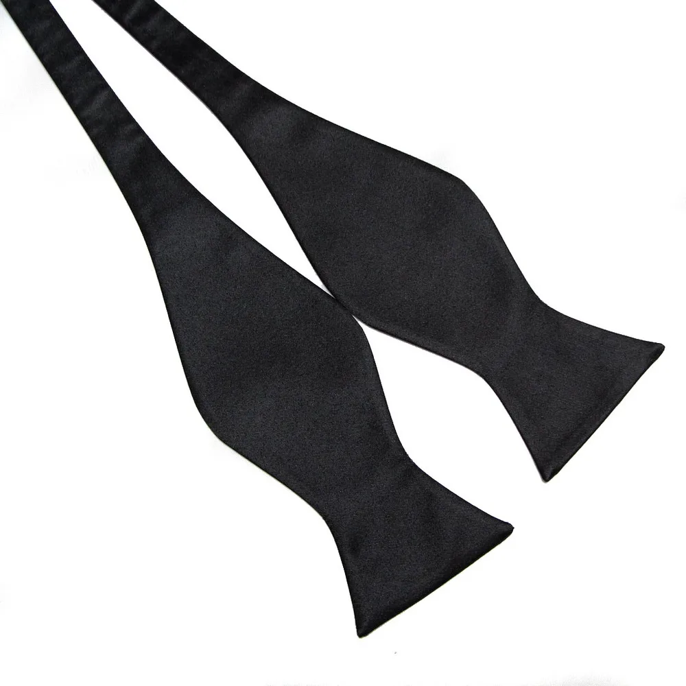Фото Мужской галстук-бабочка gravata однотонный 2019 | Аксессуары для одежды