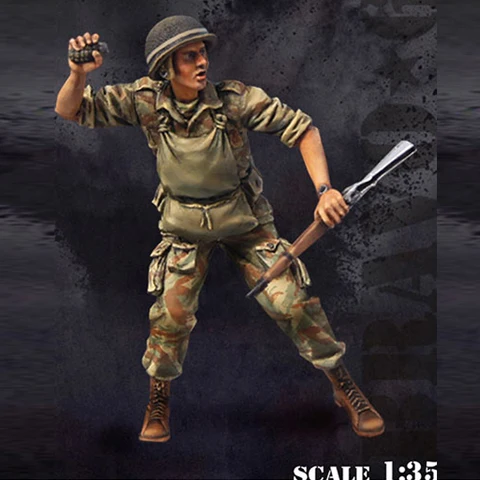 1/35 "Huguette" Agony (3), French Para, DBP'54 Resin kit soldiers GK Military theme of WWII Scene combination Uncoated No colour
1/35 "Huguette" Agony (3), French Para, DBP'54 Resin kit soldiers GK Military theme of WWII Scene combination Uncoated No colour
