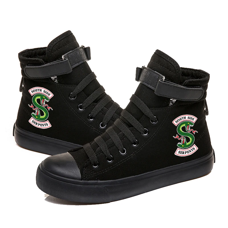 New Riverdale Unisex Canvas Shoes Sneakers Women Men Shoes Casual Lace Up Printing Shoes Leisure Sports Shoes Flat Foot Wear
New Riverdale Unisex Canvas Shoes Sneakers Women Men Shoes Casual Lace Up Printing Shoes Leisure Sports Shoes Flat Foot Wear