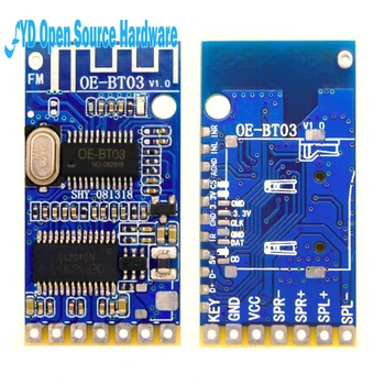1pcs OE-BT03 OEBT03 Bluetooth power amplifier board Digital module MP3 decoding audio receiver
1pcs OE-BT03 OEBT03 Bluetooth power amplifier board Digital module MP3 decoding audio receiver