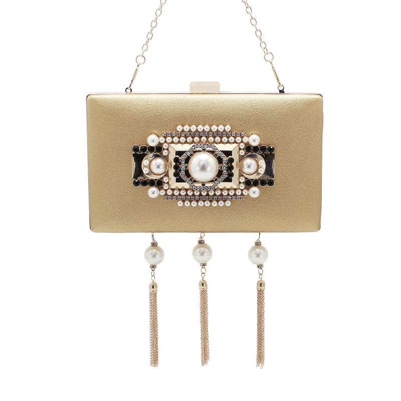 Gold / Red / Black Womens Glitter Diamond Beaded Evening Bags Wedding Clutch Purse With Diamond Pendant Decoration(C926)
Gold / Red / Black Womens Glitter Diamond Beaded Evening Bags Wedding Clutch Purse With Diamond Pendant Decoration(C926)