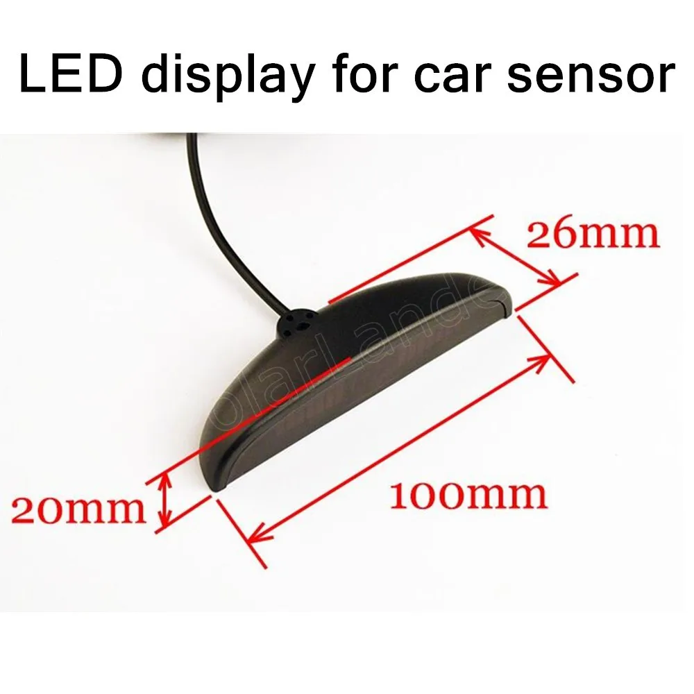 New 12V LED Display for Parking Sensor Auto Car Reverse Assistance Backup Radar accessory Monitor System detector
New 12V LED Display for Parking Sensor Auto Car Reverse Assistance Backup Radar accessory Monitor System detector
