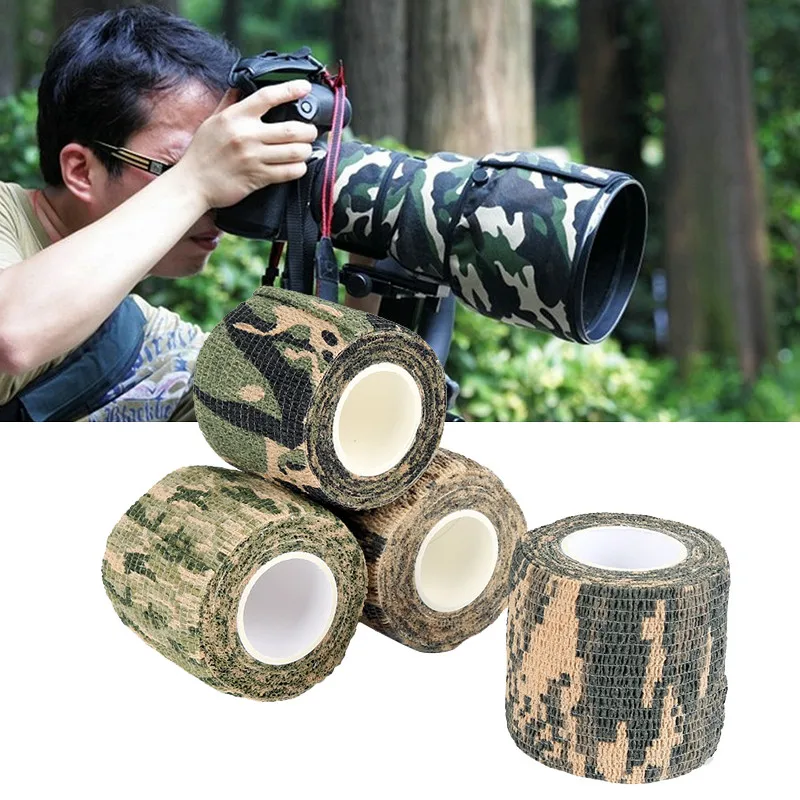 1PCS Selfadhesive Stretch Non Woven Tactical Camouflage Belt Outdoor Hunting Camouflage Tape Catcher Hunting Camouflage Tape
1PCS Selfadhesive Stretch Non Woven Tactical Camouflage Belt Outdoor Hunting Camouflage Tape Catcher Hunting Camouflage Tape