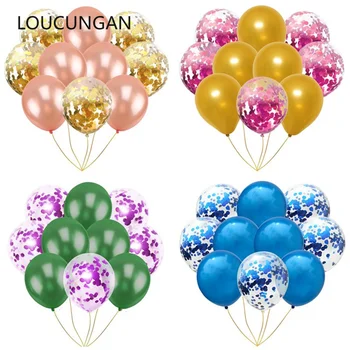 10pcs/lot 12" Rose Gold Wedding Balloon Confetti Balloons Birthday Party Decorations Adult Kids Baby Shower Event Party Supplies
10pcs/lot 12" Rose Gold Wedding Balloon Confetti Balloons Birthday Party Decorations Adult Kids Baby Shower Event Party Supplies