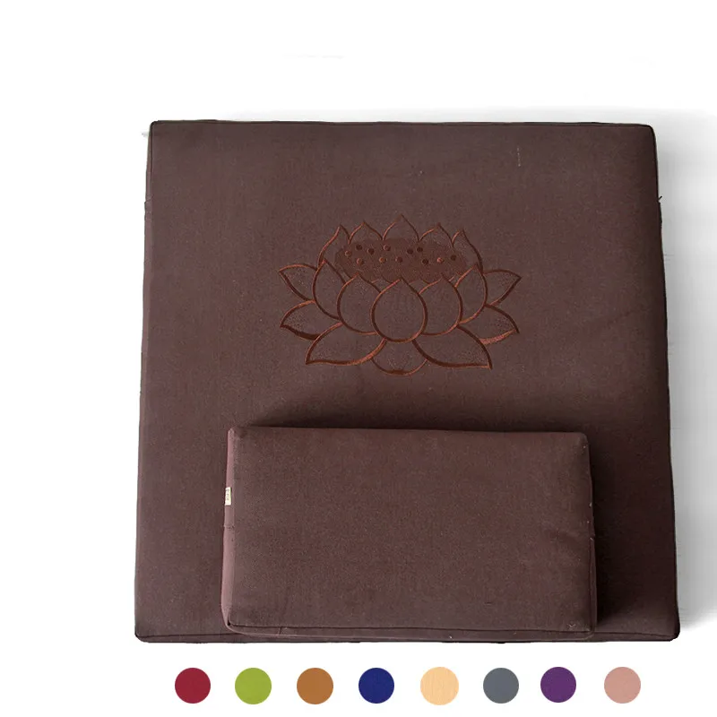Zafu and Zabuton Meditation cushion Set 2 Piece Square 60/70/80cm 6 Color Japanese Floor Cushion Lotus Meditation Zen Decoration
Zafu and Zabuton Meditation cushion Set 2 Piece Square 60/70/80cm 6 Color Japanese Floor Cushion Lotus Meditation Zen Decoration