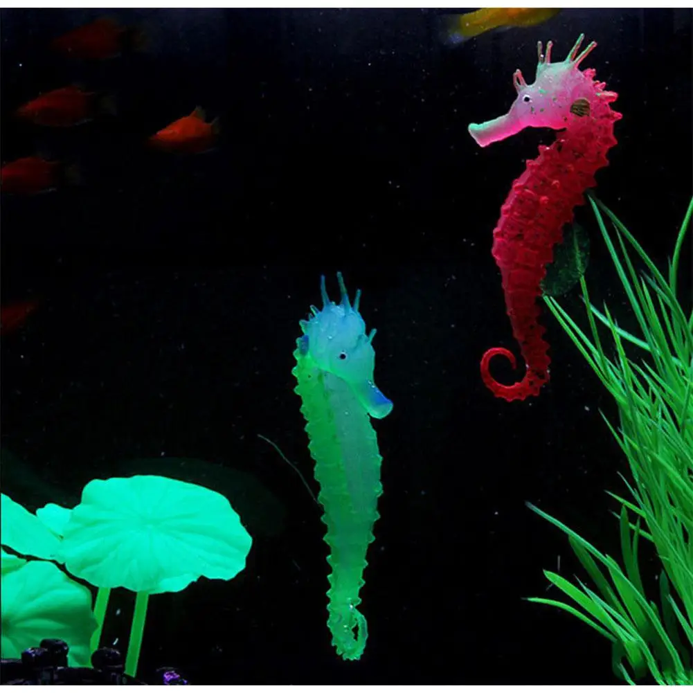 Simulate Silicone See Horse Landscape with Fluorescent & Luminous Effect Ornament for Aquarium Fish Tank Decoration
Simulate Silicone See Horse Landscape with Fluorescent & Luminous Effect Ornament for Aquarium Fish Tank Decoration