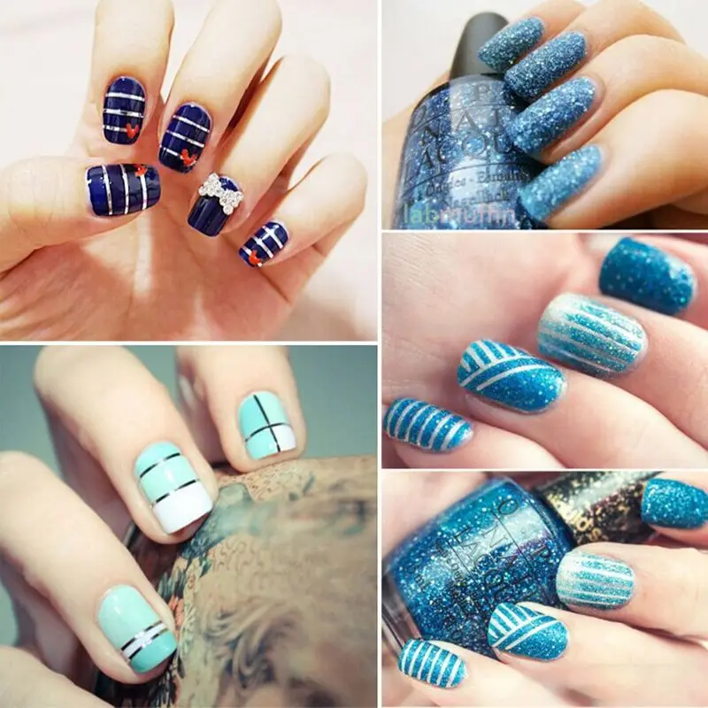 1PC Beauty Rolls Striping Decals Nail Sticker Striping Nails Tips Glitter Scrub Nail Art Decorations French Manicure Tool Shine
1PC Beauty Rolls Striping Decals Nail Sticker Striping Nails Tips Glitter Scrub Nail Art Decorations French Manicure Tool Shine