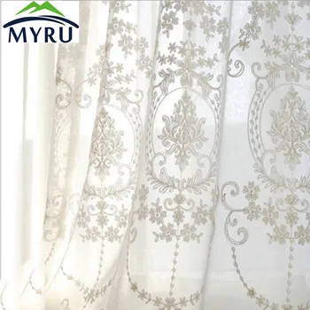 MYRU Korean Pastoral Curtain Stereo Embroidery Style Beautiful Flower Health and Environmental Protection Printing Curtain
MYRU Korean Pastoral Curtain Stereo Embroidery Style Beautiful Flower Health and Environmental Protection Printing Curtain